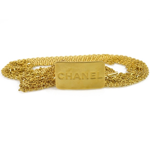 CHANEL Vintage Museum Piece Gold Chain Belt
